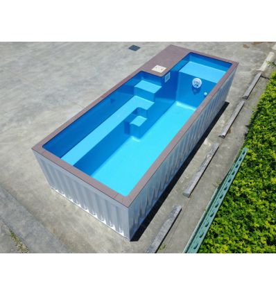 Container piscine