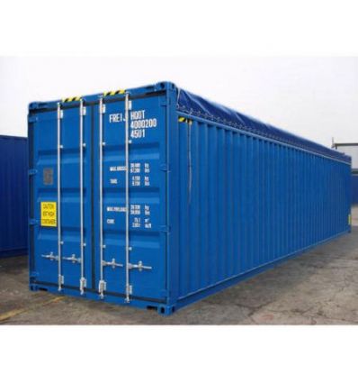 Container 40' Open Top occasion reconditionné (Ext traité repeint)