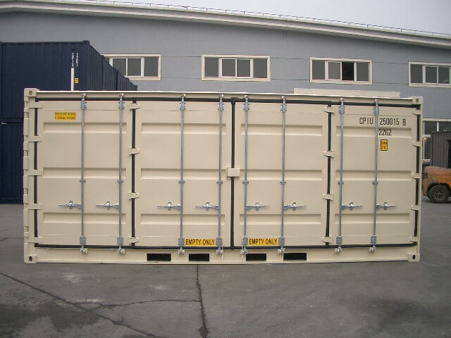 container open side 20 pieds